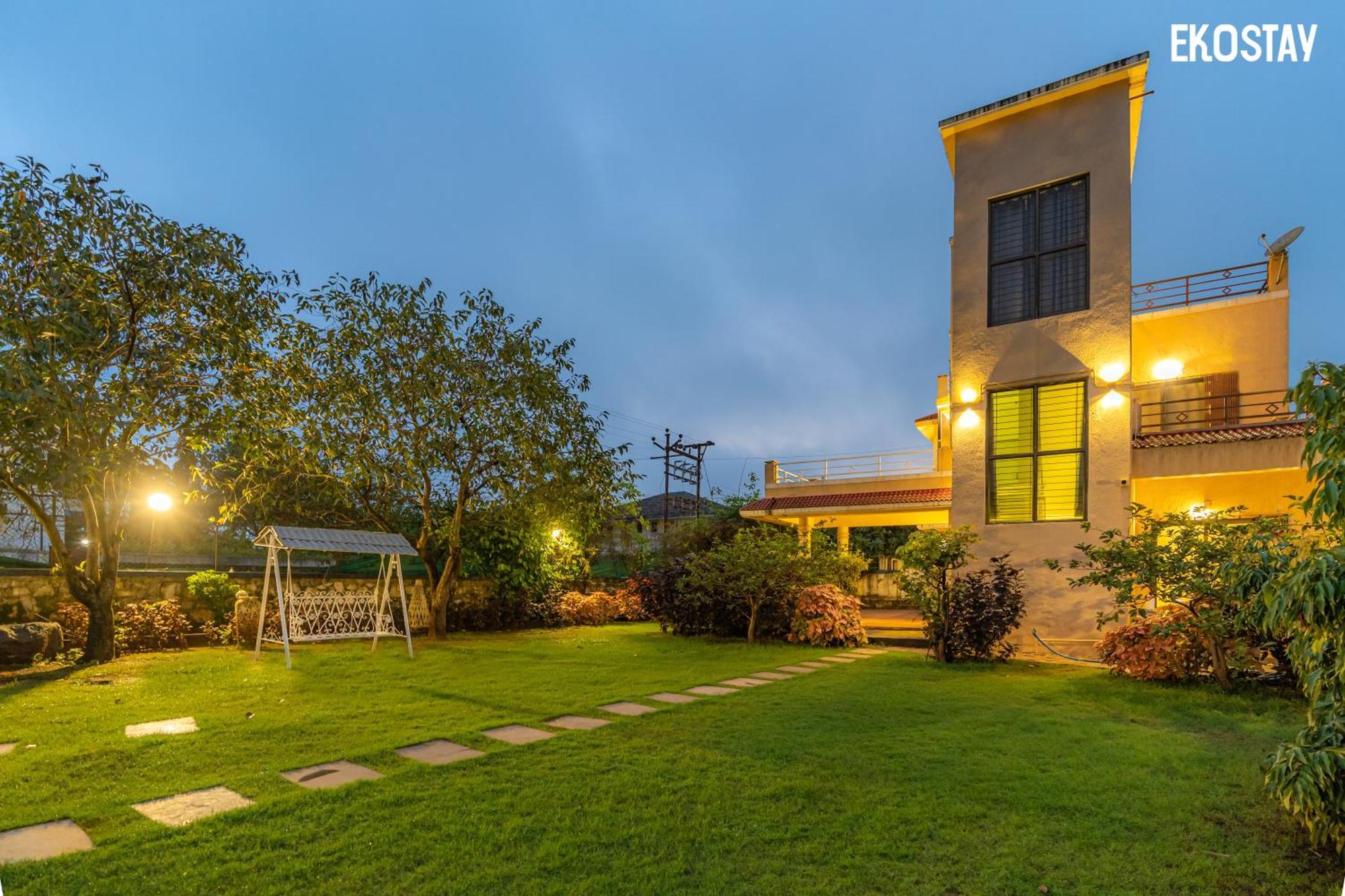 Ekostay Gold - Olive Crest Villa - Spacious Lawn Лонавала Экстерьер фото